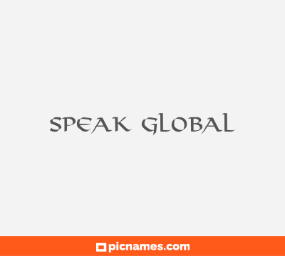 Speak Global